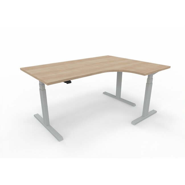 Eckschreibtisch Elektrisch höhenverstellbar, 160 x 120 cm