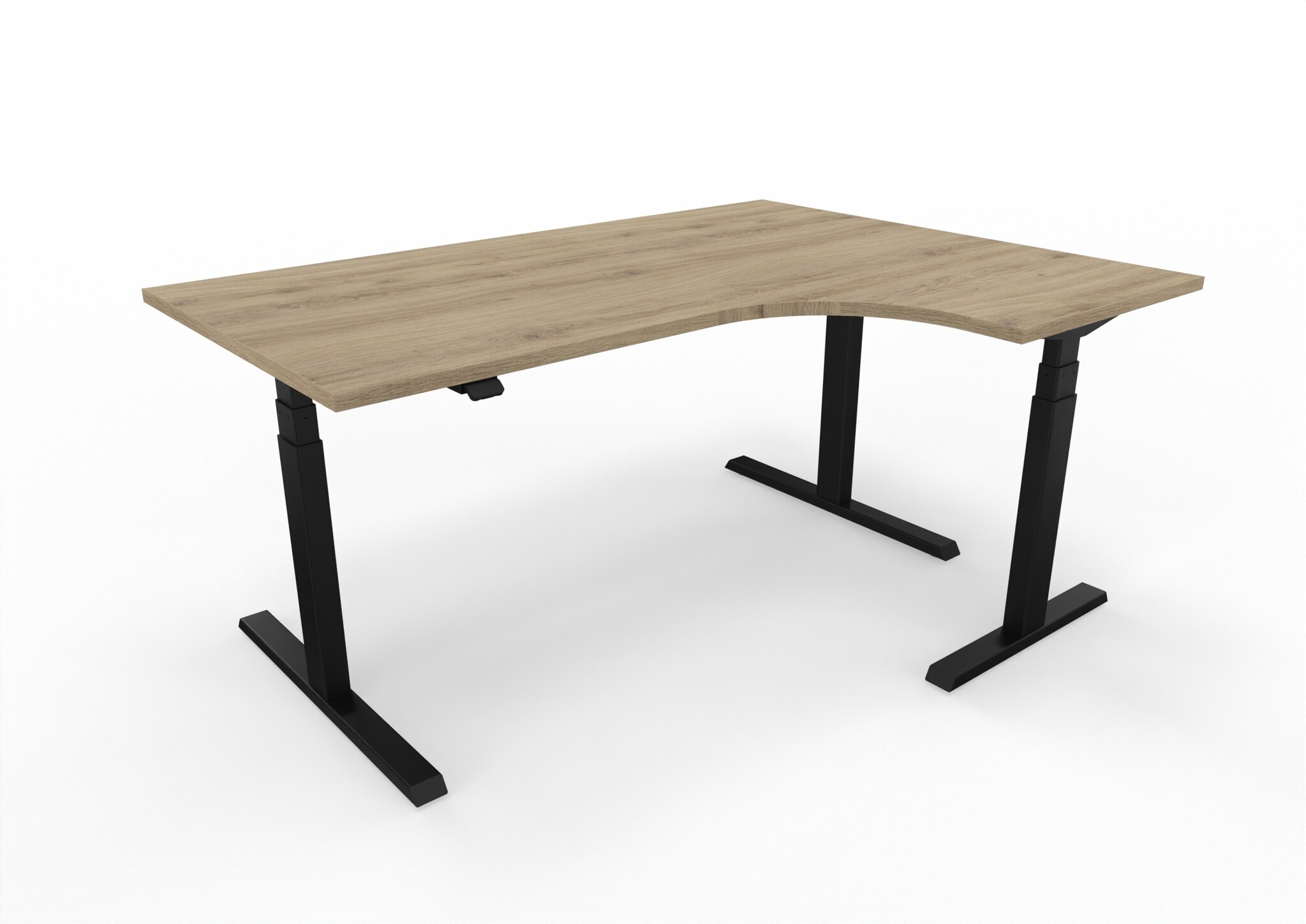 Eckschreibtisch höhenverstellbar 160 × 120