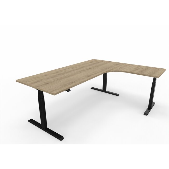 Eckschreibtisch Elektrisch höhenverstellbar, 200 x 160 cm