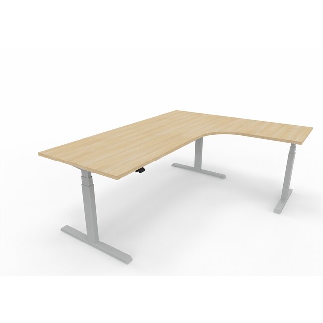 Eckschreibtisch Elektrisch höhenverstellbar, 200 x 160 cm
