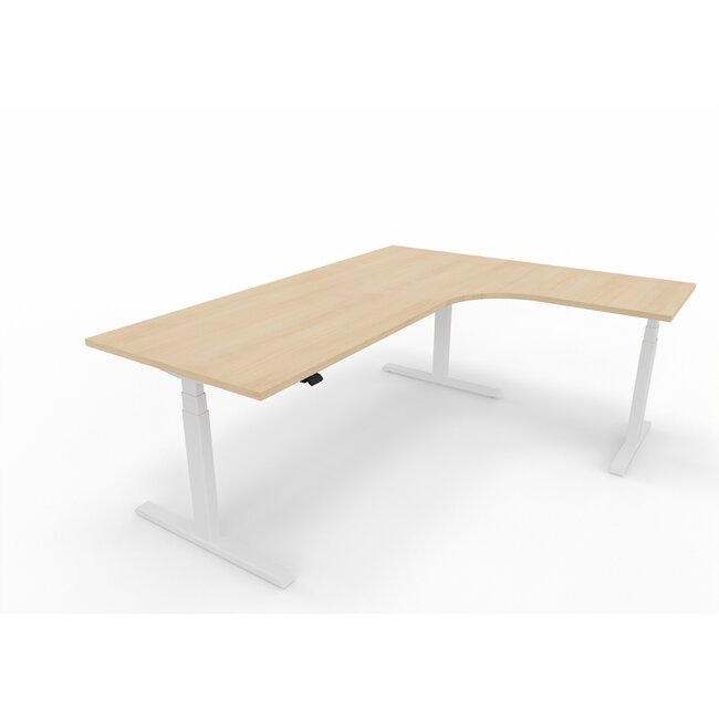 Eckschreibtisch Elektrisch höhenverstellbar, 200 x 160 cm
