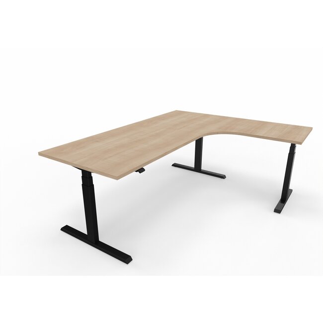 Eckschreibtisch Elektrisch höhenverstellbar, 200 x 160 cm
