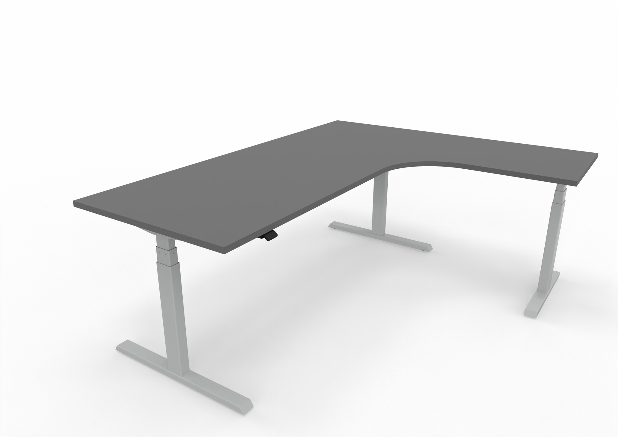 Eckschreibtisch höhenverstellbar 200 × 160