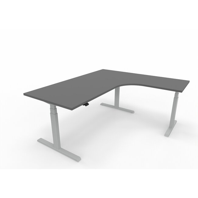 Eckschreibtisch Elektrisch höhenverstellbar, 180 x 160 cm