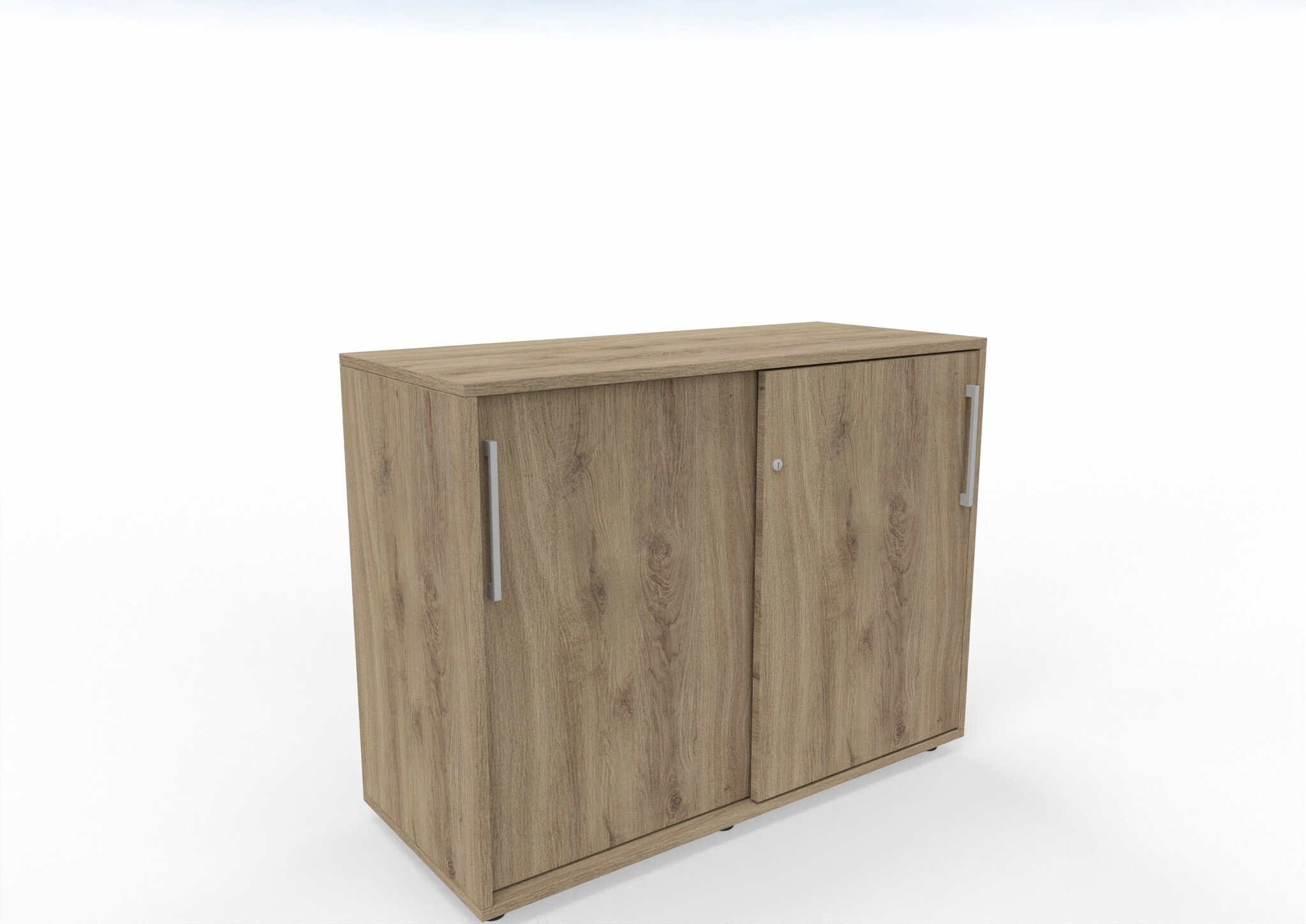 Schiebetürenschrank 2 OH, 100 cm fürs Home Office