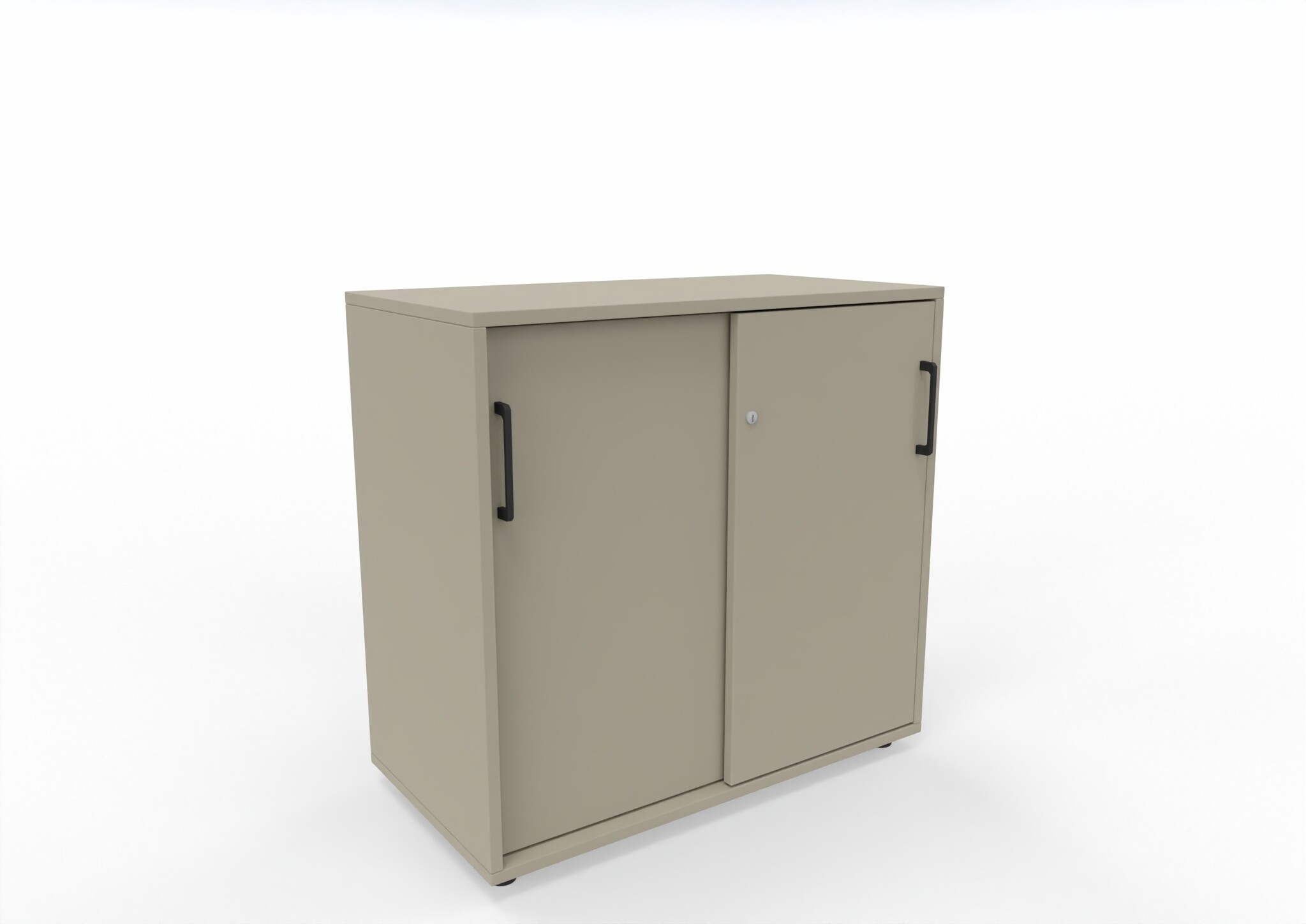 Schiebetürenschrank 2 OH, 80 cm fürs Home Office