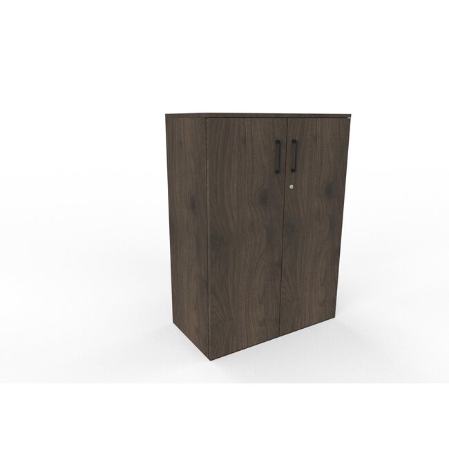 Hochwertiger Drehtürenschrank mit 3 Ordnerhöhen, 80 cm breit, variable Tiefe (42–60 cm)