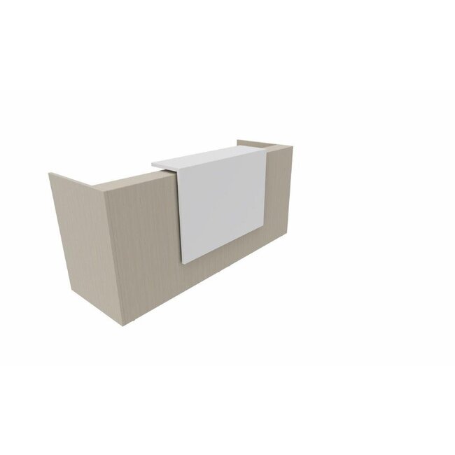 ZET 206 cm – modulare Empfangstheke mit optionaler LED-Beleuchtung