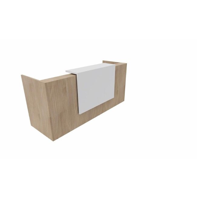 ZET 206 cm – modulare Empfangstheke mit optionaler LED-Beleuchtung