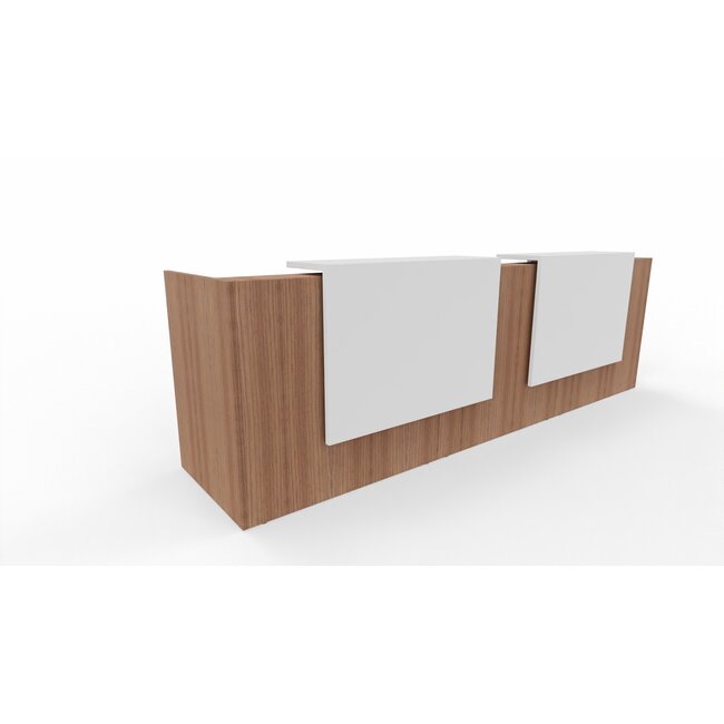 ZET 486 cm – modulare Empfangstheke mit optionaler LED-Beleuchtung
