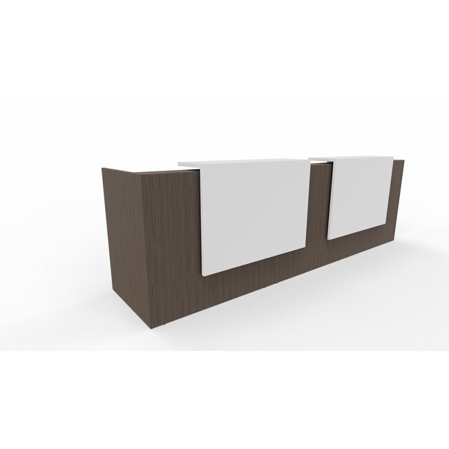 ZET 486 cm – modulare Empfangstheke mit optionaler LED-Beleuchtung