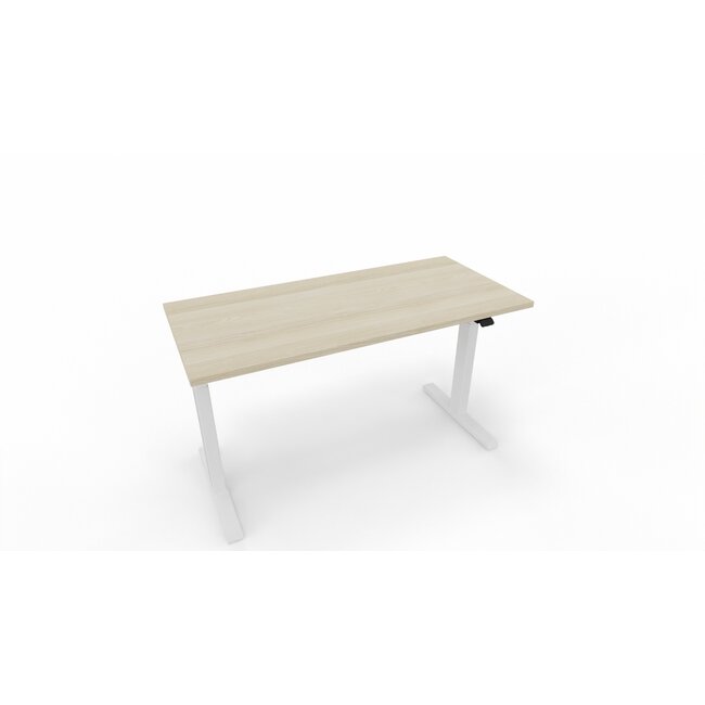 Elektrisch Höhenverstellbarer Schreibtisch , 130 cm breit - 60 cm tief