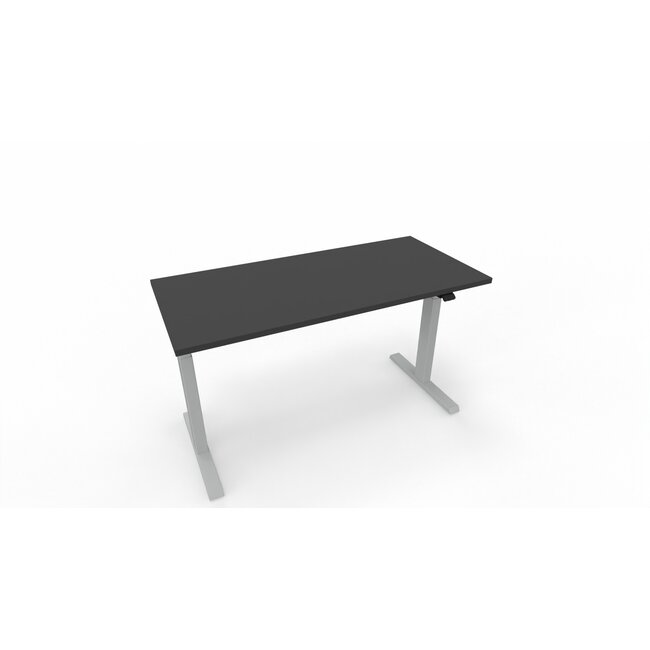 Elektrisch Höhenverstellbarer Schreibtisch , 130 cm breit - 60 cm tief