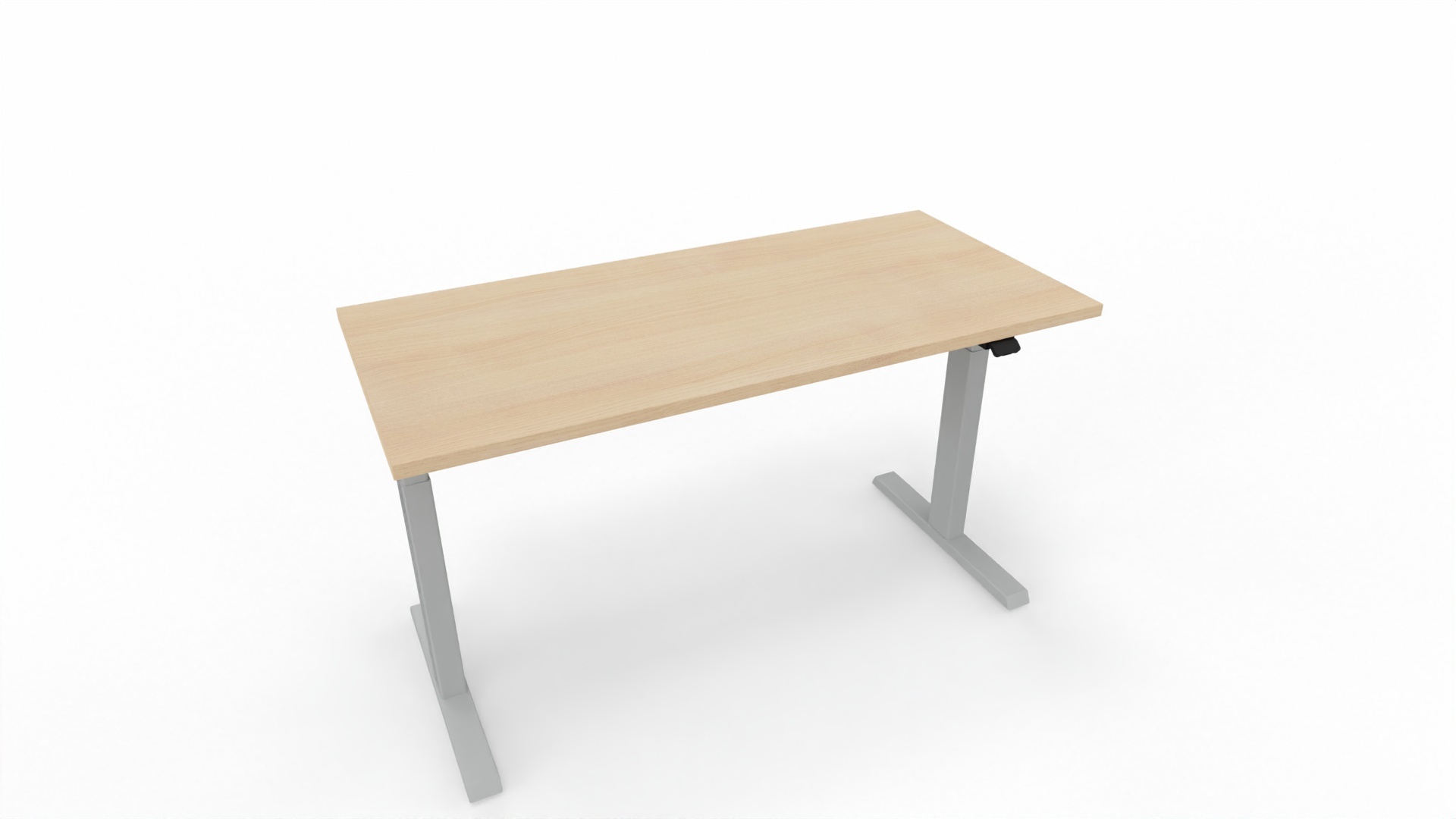 Höhenverstellbarer Schreibtisch 130 × 60 cm – elektrisch