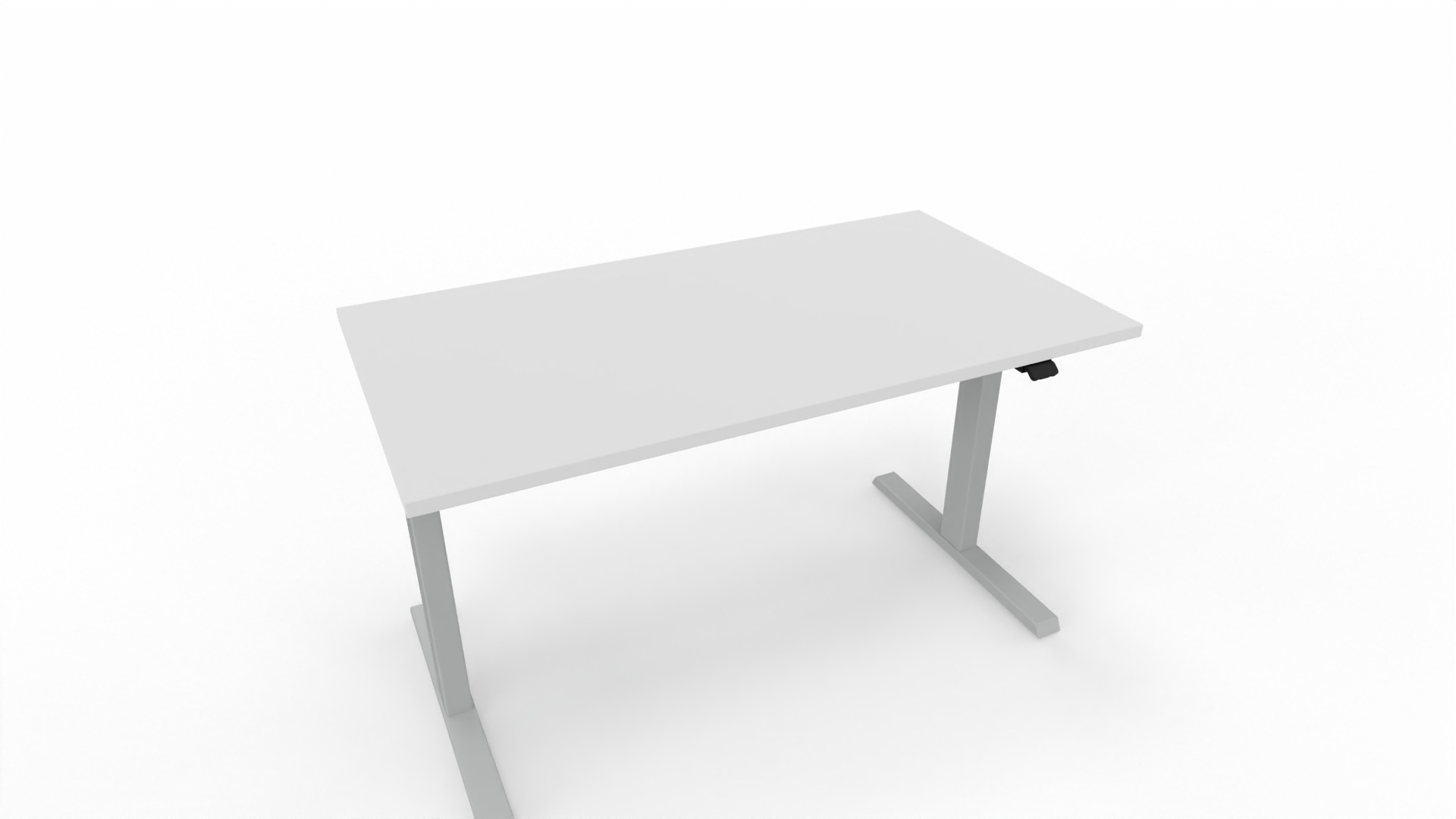 Höhenverstellbarer Schreibtisch 130 × 70 cm – elektrisch
