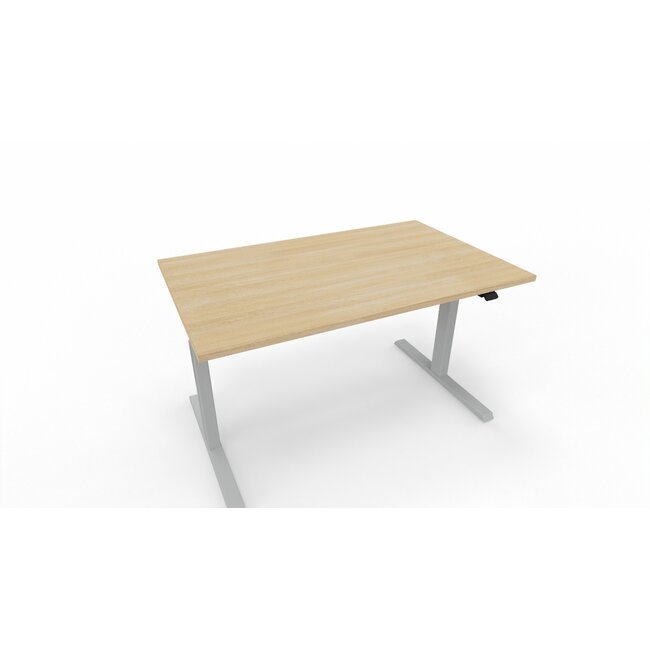 Elektrisch Höhenverstellbarer Schreibtisch , 130 cm breit - 80 cm tief