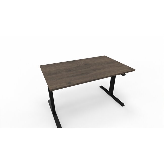 Elektrisch Höhenverstellbarer Schreibtisch , 130 cm breit - 80 cm tief