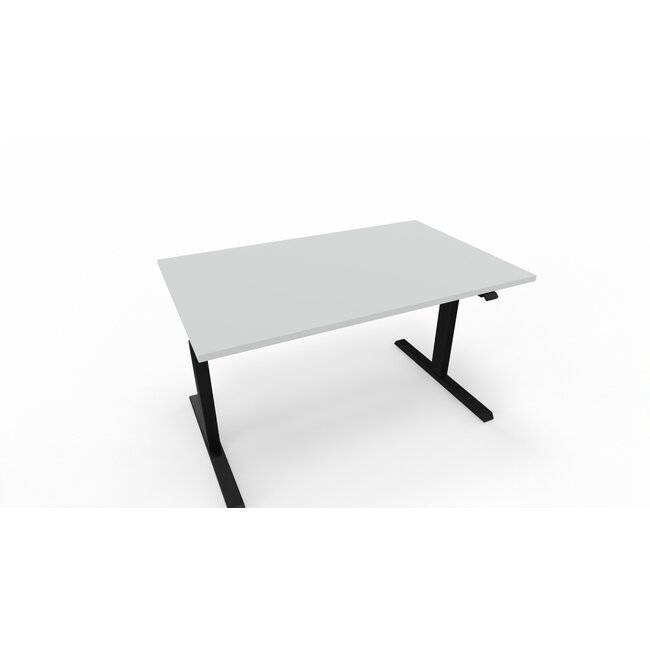 Elektrisch Höhenverstellbarer Schreibtisch , 130 cm breit - 80 cm tief