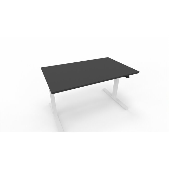 Elektrisch Höhenverstellbarer Schreibtisch , 130 cm breit - 80 cm tief