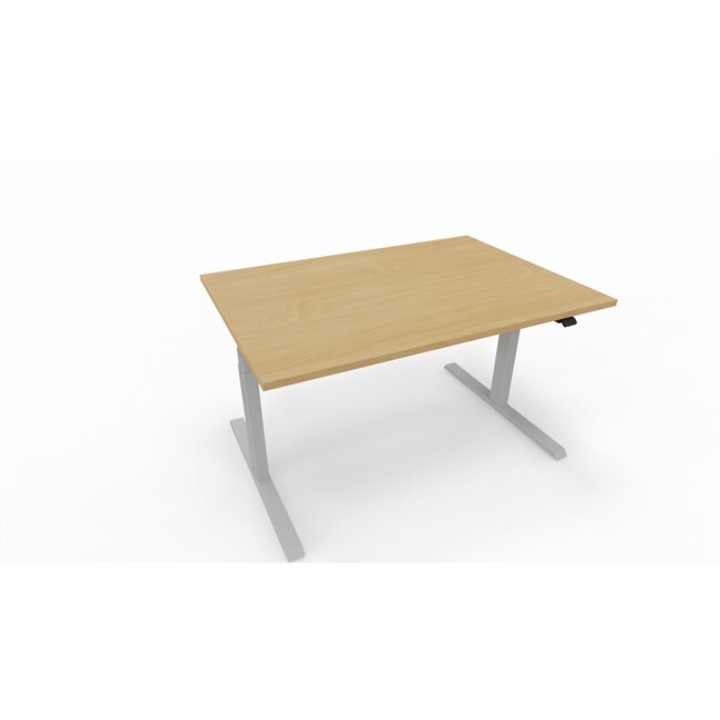 Elektrisch Höhenverstellbarer Schreibtisch , 130 cm breit - 90 cm tief