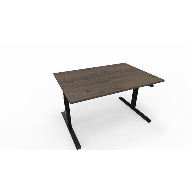 Elektrisch Höhenverstellbarer Schreibtisch , 130 cm breit - 90 cm tief