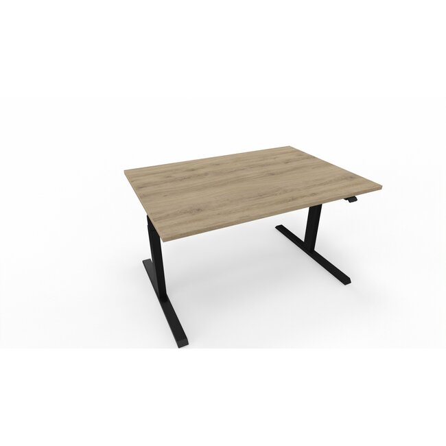 Elektrisch Höhenverstellbarer Schreibtisch , 130 cm breit - 90 cm tief