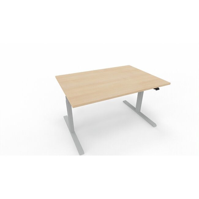 Elektrisch Höhenverstellbarer Schreibtisch , 130 cm breit - 100 cm tief