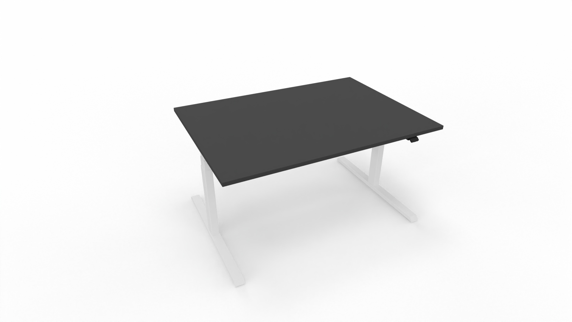 Höhenverstellbarer Schreibtisch 140 × 100 cm – elektrisch