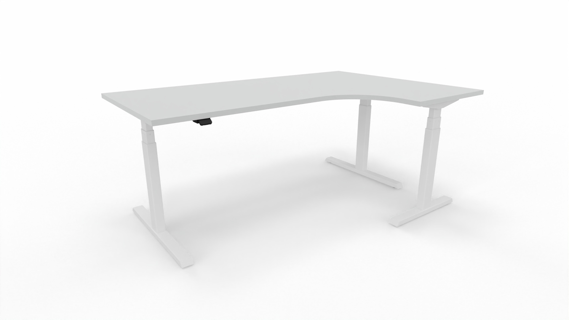 Eckschreibtisch höhenverstellbar 180 × 120