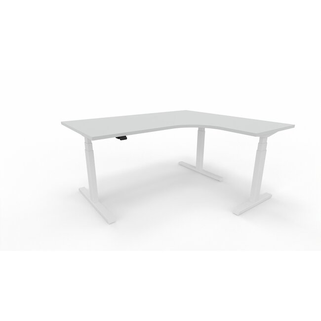 Eckschreibtisch Elektrisch höhenverstellbar, 160 x 140 cm