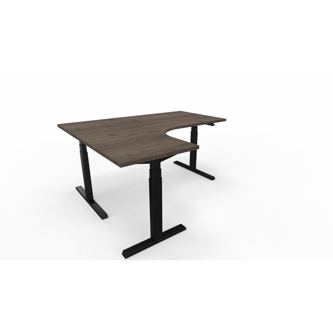Eckschreibtisch Elektrisch höhenverstellbar, 160 x 140 cm