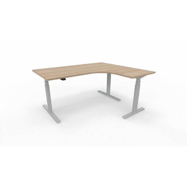Eckschreibtisch Elektrisch höhenverstellbar, 160 x 140 cm