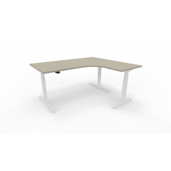 Eckschreibtisch Elektrisch höhenverstellbar, 160 x 140 cm