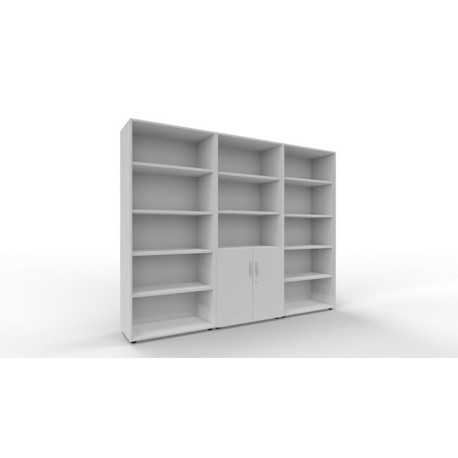 Schrankwand P3 in 5OH, Höhe 188 cm Breite 240 cm