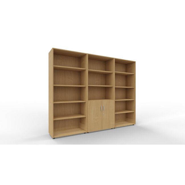 Schrankwand P3 in 5OH, Höhe 188 cm Breite 240 cm