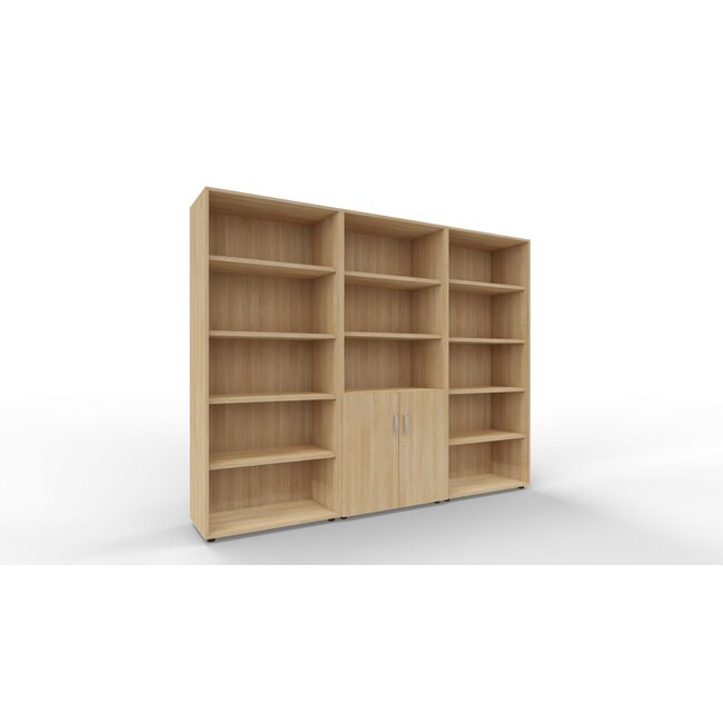 Schrankwand P3 in 5OH, Höhe 188 cm Breite 240 cm