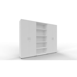 Serie MA  Schrankwand P1 in 5OH, Höhe 188 cm Breite 240 cm