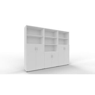 Serie MA  Schrankwand P4 in 5OH, Höhe 188 cm Breite 240 cm