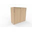 Hochwertiger Schiebetürenschrank – 130 cm breit, 3 Ordnerhöhen, variable Tiefe (42–60 cm)