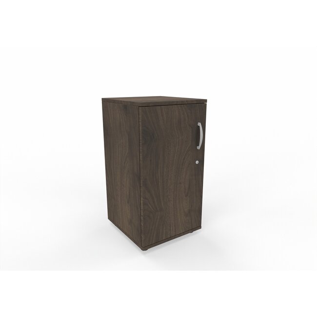 Hochwertiger Drehtürenschrank mit 2 Ordnerhöhen, 50 cm breit, variable Tiefe (42–60 cm)