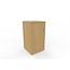Hochwertiger Drehtürenschrank mit 2 Ordnerhöhen, 50 cm breit, variable Tiefe (42–60 cm)