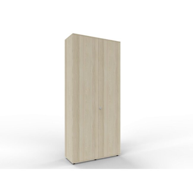 Hochwertiger Drehtürenschrank mit 6 Ordnerhöhen, 110 cm breit, variable Tiefe (42–60 cm)