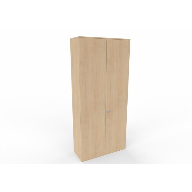 Hochwertiger Drehtürenschrank mit 6 Ordnerhöhen, 110 cm breit, variable Tiefe (42–60 cm)