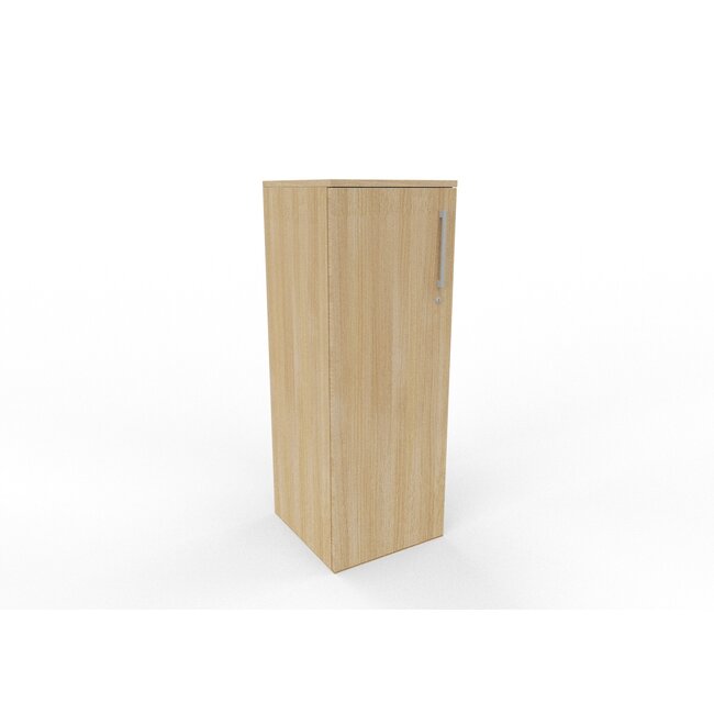 Hochwertiger Drehtürenschrank mit 3 Ordnerhöhen, 50 cm breit, variable Tiefe (42–60 cm)