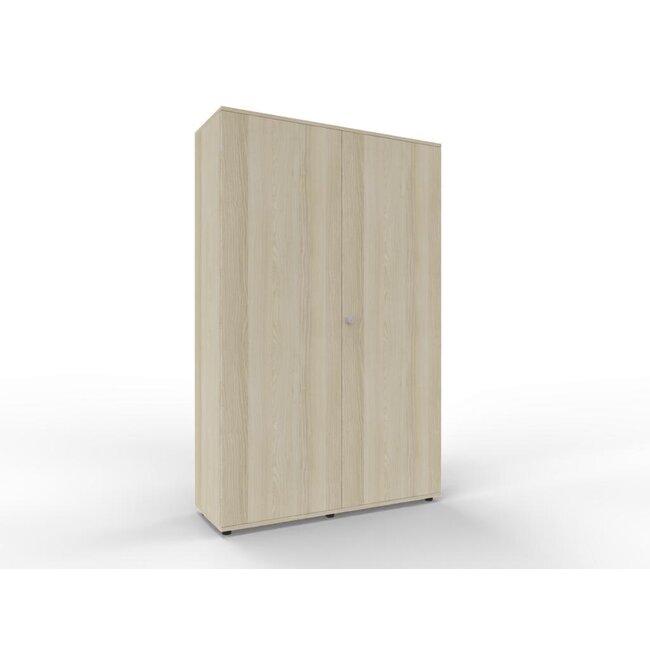 Hochwertiger Drehtürenschrank mit 5 Ordnerhöhen, 110 cm breit, variable Tiefe (42–60 cm)