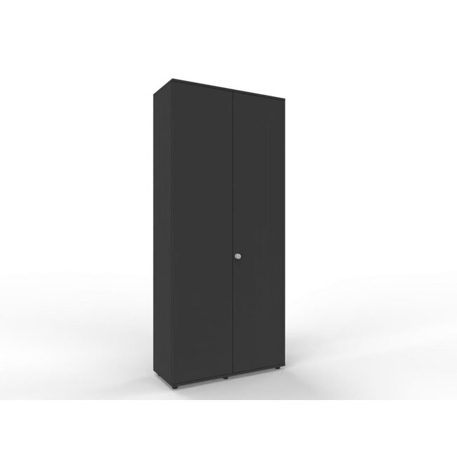 Hochwertiger Drehtürenschrank mit 6 Ordnerhöhen, 70 cm breit, variable Tiefe (42–60 cm)