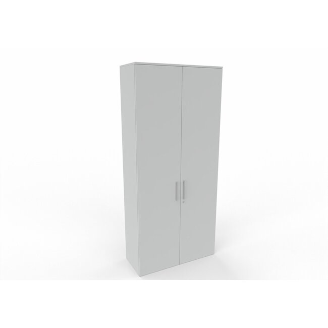 Hochwertiger Drehtürenschrank mit 6 Ordnerhöhen, 90 cm breit, variable Tiefe (42–60 cm)