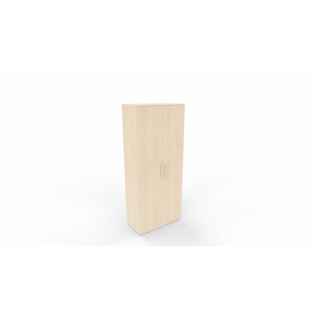 Hochwertiger Drehtürenschrank mit 5 Ordnerhöhen, 90 cm breit, variable Tiefe (42–60 cm)