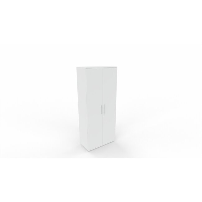 Hochwertiger Drehtürenschrank mit 5 Ordnerhöhen, 90 cm breit, variable Tiefe (42–60 cm)