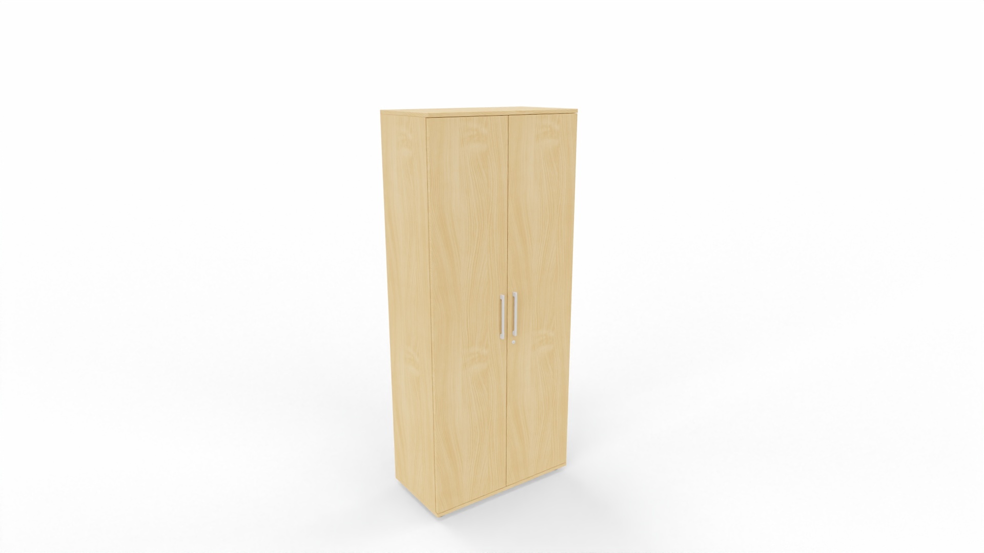 Aktenschrank 5 OH, 80 cm breit in Buche – hoher abschließbarer Archivschrank